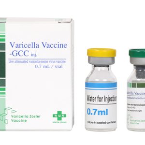 Vắc xin Varicella (Hàn Quốc) Vắc xin Varicella sống giảm độc lực-Varicella Vaccine-GCC Inj QLVX-1046-17