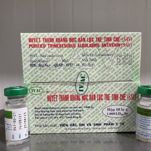 Huyết thanh kháng nọc rắn lục tre tinh chế (SAV-Tri) QLSP-0777-14