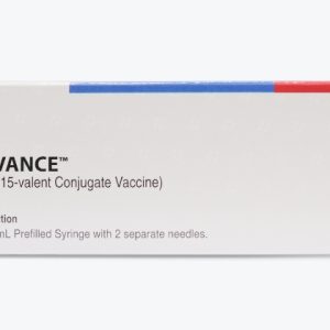 Vaxneuvance (Vắc xin cộng hợp polysaccharide phế cầu khuẩn (15 giá, hấp phụ)) (Phòng bệnh: phòng bệnh phế cầu xâm lấn và bệnh viêm phổi, viêm tai giữa cấp tính do Streptoccocus pneumoniae) 539310049125