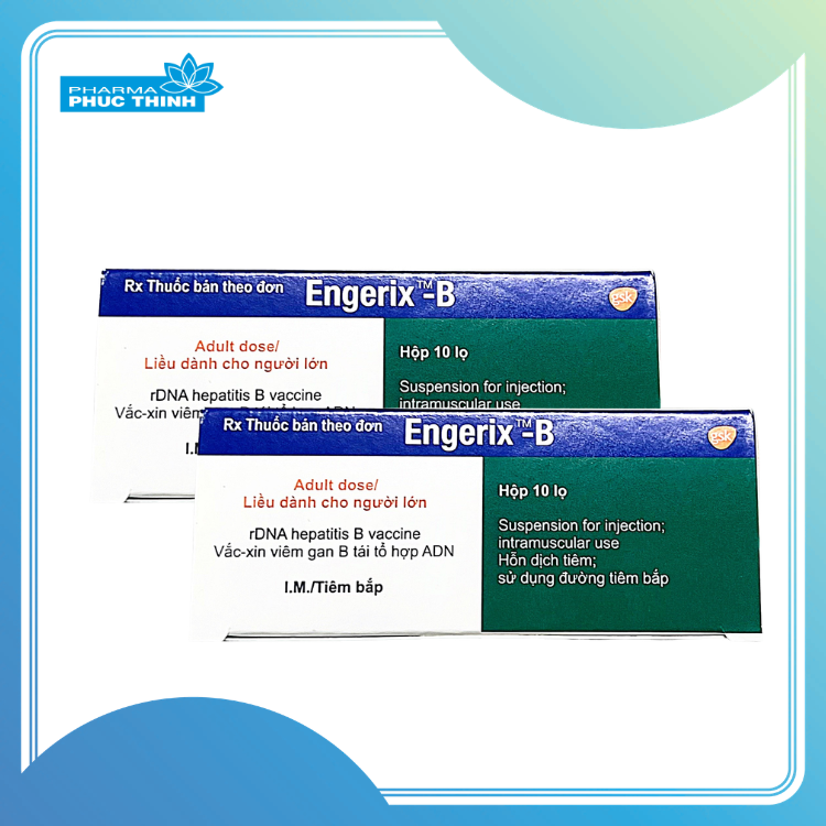 Engerix B – Vaccine phòng bệnh do virus viêm gan B