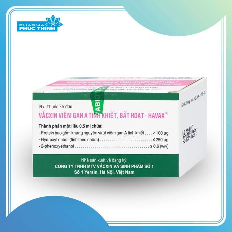HAVAX® – VẮC-XIN PHÒNG VIÊM GAN A