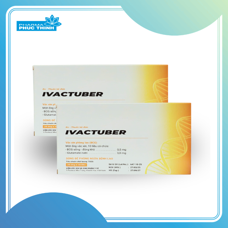 IVACTUBER - Vắc-xin phòng lao (BCG)