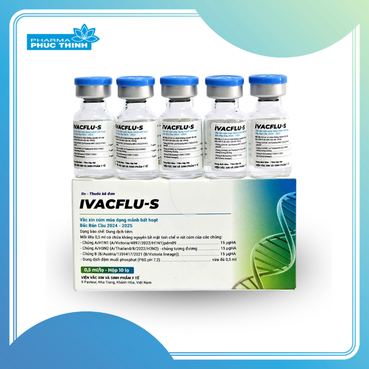IVACFLU-S – Vắc xin cúm mùa