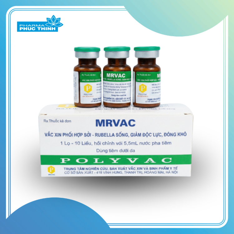 MRVAC – VẮC-XIN PHÒNG BỆNH SỞI VÀ RUBELLA