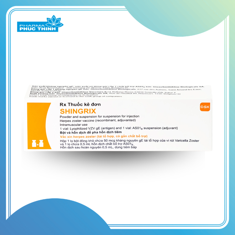 SHINGRIX – Vắc-xin ngừa Herpes Zoster (Zona thần kinh)