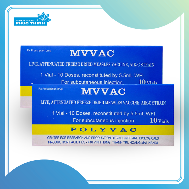 MVVAC – VẮC-XIN PHÒNG BỆNH SỞI