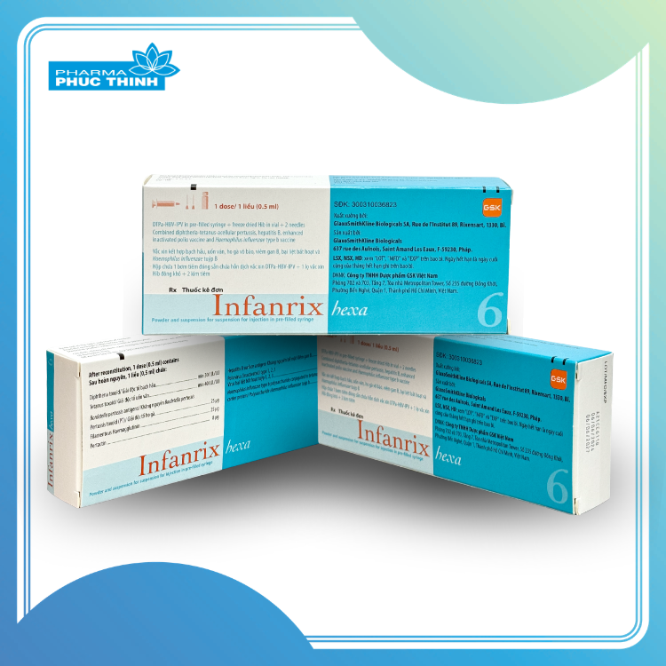 INFANRIX HEXA™ – Vắc xin 6 trong 1