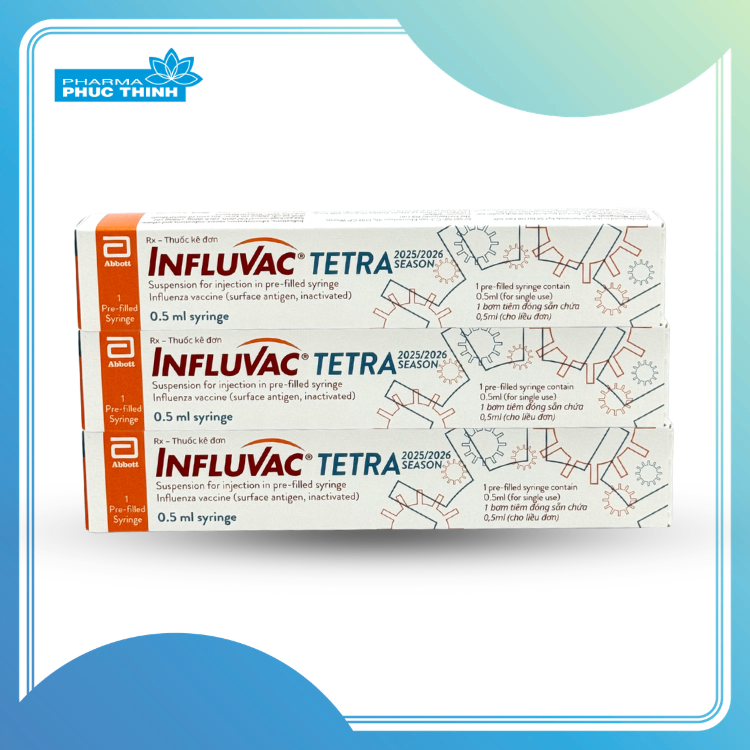 INFLUVAC TETRA® – Vắc xin cúm mùa tứ giá bất hoạt