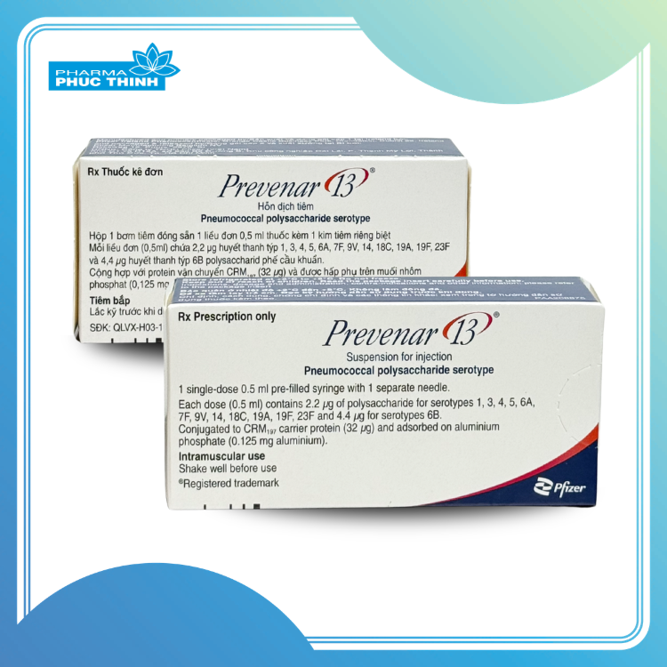 PREVENAR 13 – VẮC-XIN PHÒNG BỆNH DO PHẾ CẦU KHUẨN