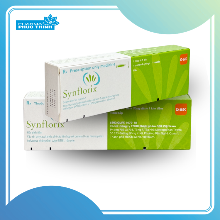SYNFLORIX® – VẮC XIN PHẾ CẦU CỘNG HỢP