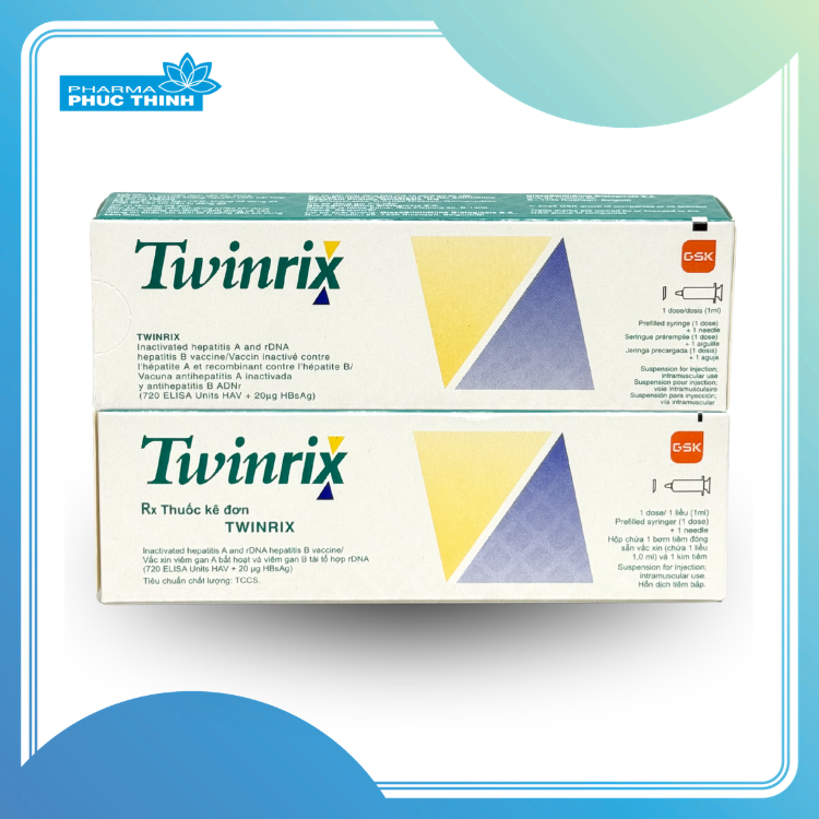 TWINRIX – VẮC XIN PHÒNG VIÊM GAN A VÀ B