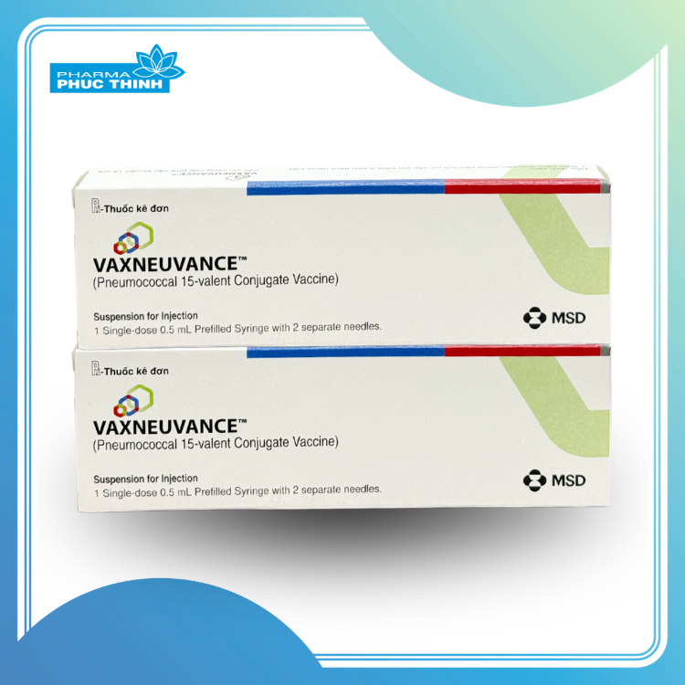 VAXNEUVANCE – Vắc-xin phế cầu cộng hợp 15 giá